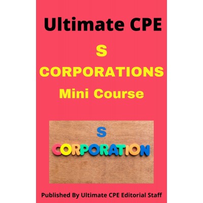 S Corporations 2024 Mini Course